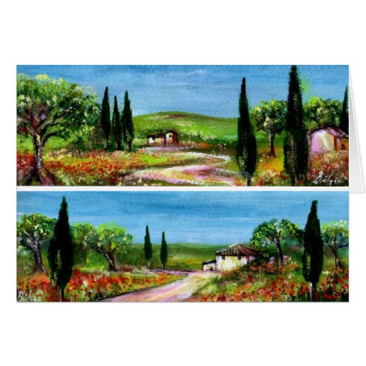 TOSCAANSE LANDSCHAPPEN (Voorkant Horizontaal)