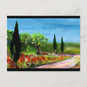 TOSCAANSE LANDSCHAPPEN BRIEFKAART