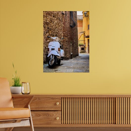 Toscaanse scooter poster (Woonkamer 2)