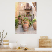 Toscaanse steeg poster (Keuken)