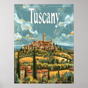 Toscaanse Vintage Poster