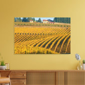 Toscaanse zwarte Walnut Inn boven de Canvas Afdruk (Insitu (Woonkamer))