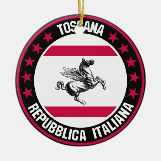 Toscana Keramisch Ornament (Voorkant)