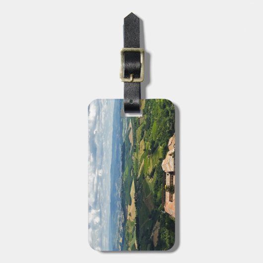 Toscane 5 bagagelabel (Voorkant verticaal)