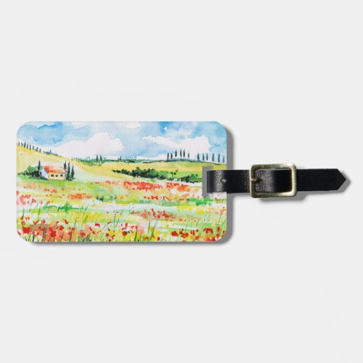 Toscane Bagagelabel (Voorkant horizontaal)