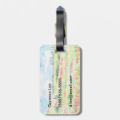 Toscane Bagagelabel (Achterkant verticaal)