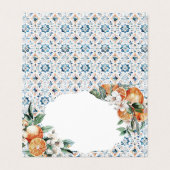 Toscane Carrelage Citrus Italie Carte Place Décor  (Outside Unfolded)