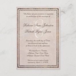 Toscane Damast Elegante Italiaanse Stijl Trouw Uit Kaart