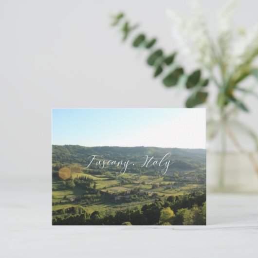 Toscane, Italie Carte postale (Debout devant)