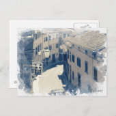 Toscane. Italië. Cortona Briefkaart (Voorkant / Achterkant)