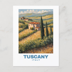 Toscane Italië Exotische Reiskunst Briefkaart