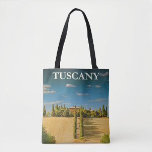  Toscane, Italië Illustratie Draagtas
