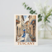  Toscane Italië Italiaans Reizen Briefkaart (Staand voorkant)