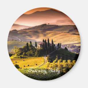 Toscane, Italië - landschapsfoto Magneet
