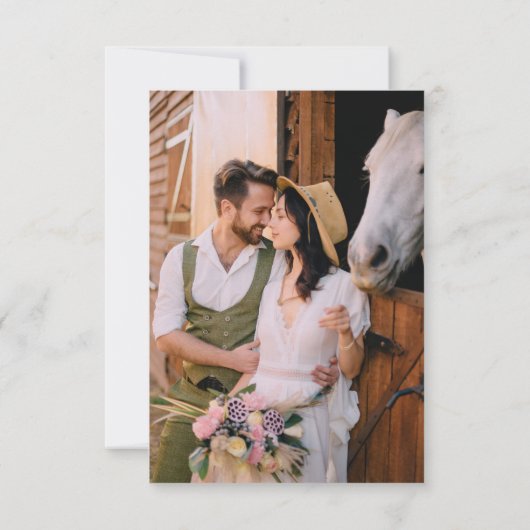 Toscane Italië Monogram Bruiloft Crest (Achterkant)