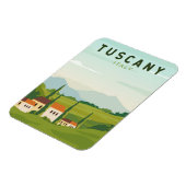 Toscane Italië Reis  Kunst Magneet (Linkerzijde)