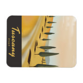 Toscane Italië — Reisposter in  stijl Magneet (Horizontaal)