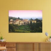 Toscane Italië Waterverf Effect Stretched Canvas Afdruk (Insitu (Woonkamer))