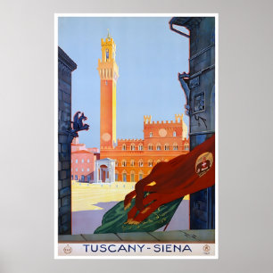 Toscane Kunstprint Italië Reisposter Italiaans Poster