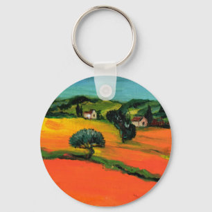 TOSCANE LANDSCHAP, detail Sleutelhanger