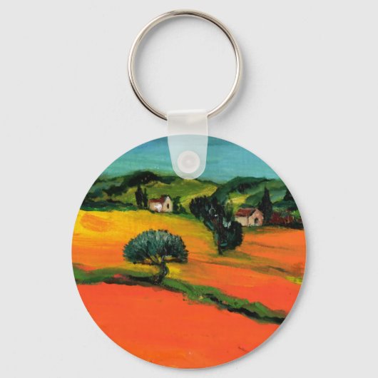 TOSCANE LANDSCHAP, detail Sleutelhanger (Voorkant)