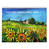 TOSCANE LANDSCHAPPEN COLLECTIE 2017 KALENDER (Hoes)