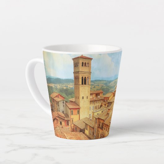 Toscane Latte Mug (Angle gauche)