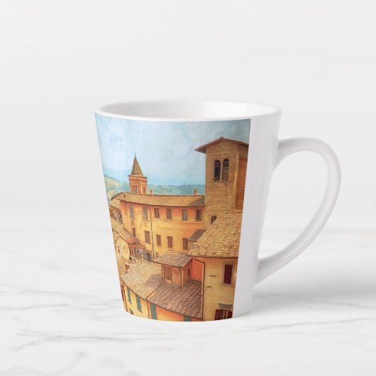 Toscane Latte Mug (Droite)