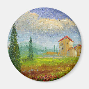 Toscane olieverf magneet