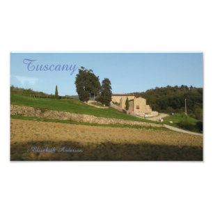 Toscane - photo du paysage