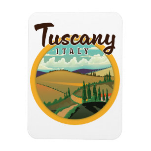 Toscane reislogo magneet