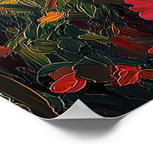 Toscane Reisposter - Italië Scene Poster (Hoek)