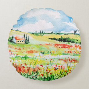 Toscane Rond Kussen