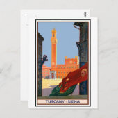 Toscane - Siena Briefkaart (Voorkant / Achterkant)