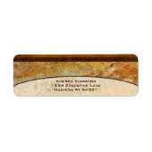 Toscane Steen Marmer Architecturale Aangepast Etiket (Voorkant)