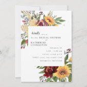 Toscane Toscane Invitation de douche nuptiale (Devant)