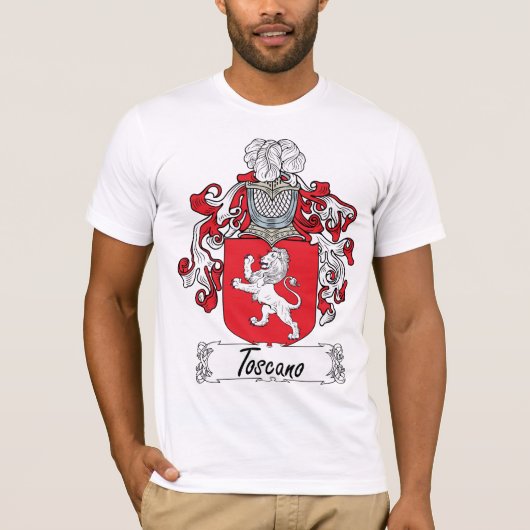 Toscano Family Crest T-shirt (Voorkant)