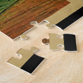 Toscany Italy Vintage Travel Legpuzzel (Zijkant)