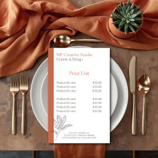 Toskana Rustic Elegance Flyer