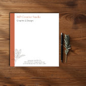 Toskana Rustic Elegance Notitieblok