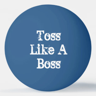 Toss as a boss Beer Pong Pingpongballen