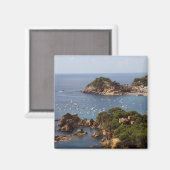 TOSSA DE MAR. Stad gelegen in de Costa Brava. Magneet (Voorkant / Achterkant)