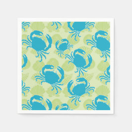 Tossed Crabs Napkins door Creative Bee Studios Servet