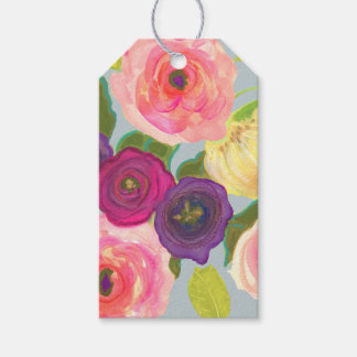 Tossed Flowers Cadeau Labels Cadeaulabel