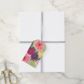 Tossed Flowers Cadeau Labels Cadeaulabel (Met Touw)