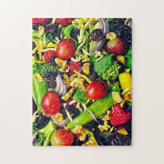 Tossed Salad & Fruit Lunch - 11x14 - 252 pcs. Legpuzzel (Verticaal)