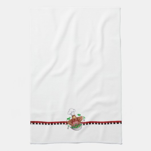 Tossing Salad Theedoek (Verticaal)