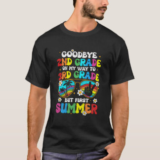 Tot 3e klas, hallo zomer na afscheid 2e klas t-shirt