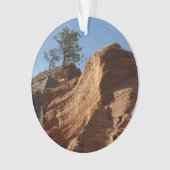 Tot Angels die landt in Zion National Park Ornament (voorkant)