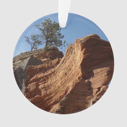 Tot Angels die landt in Zion National Park Ornament (voorkant)